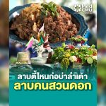 ลาบสวนดอก