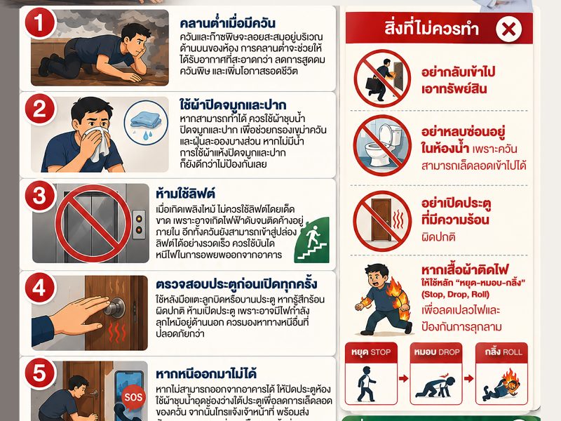 Info หนีไฟอย่างไรให้รอด (2)