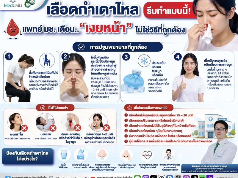 Info เลือดกำเดาไหล รีบทำแบบนี้ (1)